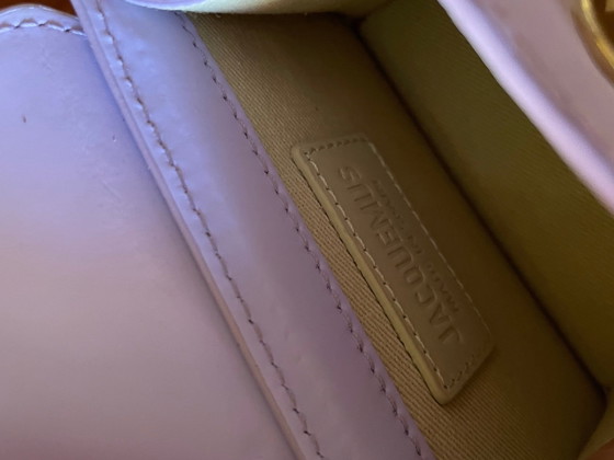 Jacquemus Le Chiquito in pastel lilac leather – Top handle bags, Metal (photo 7 of 15)