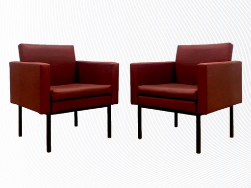 Pair of Retro Industrial Armchairs, 1970s, Czechoslovakia