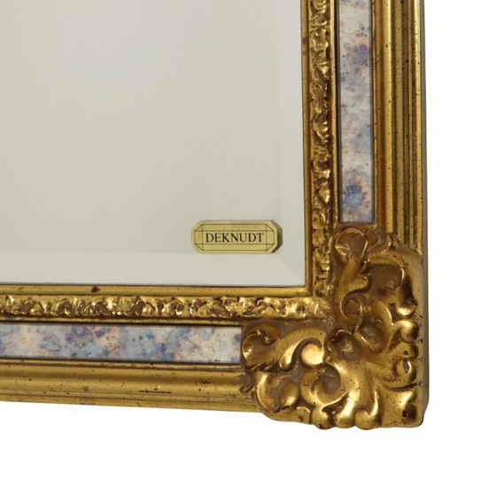 Image 1 of Klassieke Facetgeslepen Deknudt Spiegel 95cm