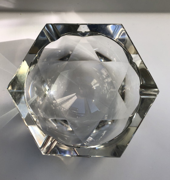 Image 1 of Val St Lambert kristallen asbak