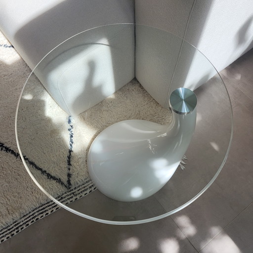 Table d'appoint en forme de goutte Adagio