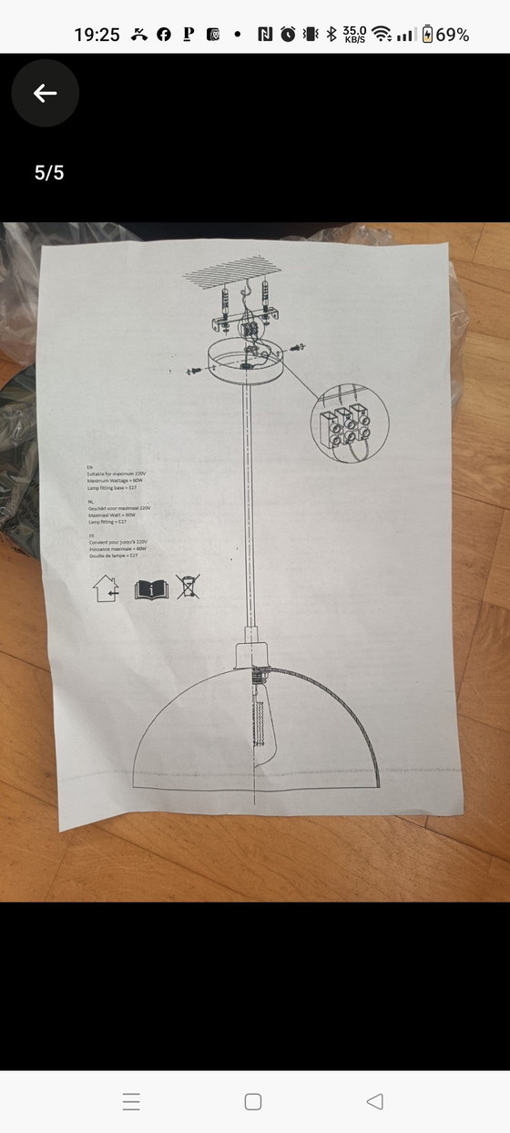 Life Living Hanging Lamp Stockholm – Lifa Living, Pendant lamps, Metal (photo 5 of 5)