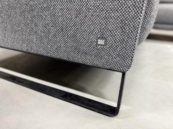 Image 1 of Rolf Benz Cara Corner Sofa Kvadrat Panama fabric