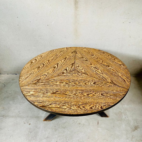 Image 1 of Gerard Geytenbeek Mid-Century Wenge Dining room table 