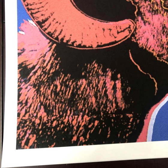1990s After Andy Warhol "Bighorn Ram" Lithograph – Lithographs & prints, Paper (photo 3 of 11)