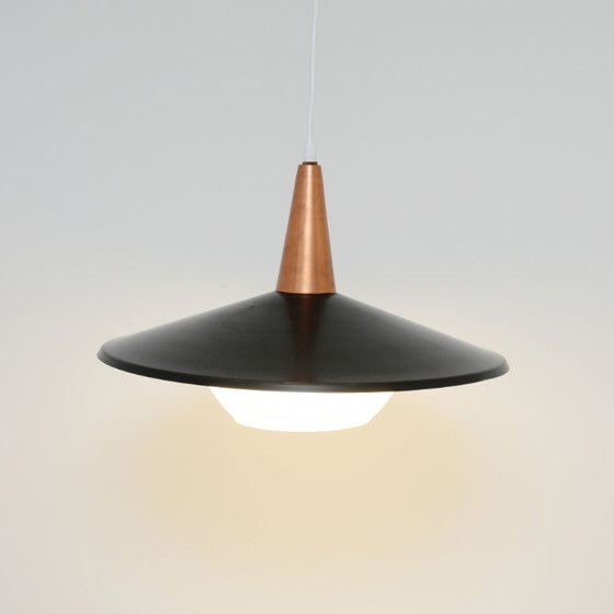 Image 1 of Lampada vintage in vetro, Danimarca anni '70