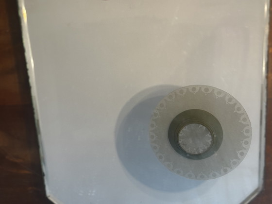 Image 1 of Art Deco Tablett mit abgeschrägtem Spiegel, ca. 1920–1930