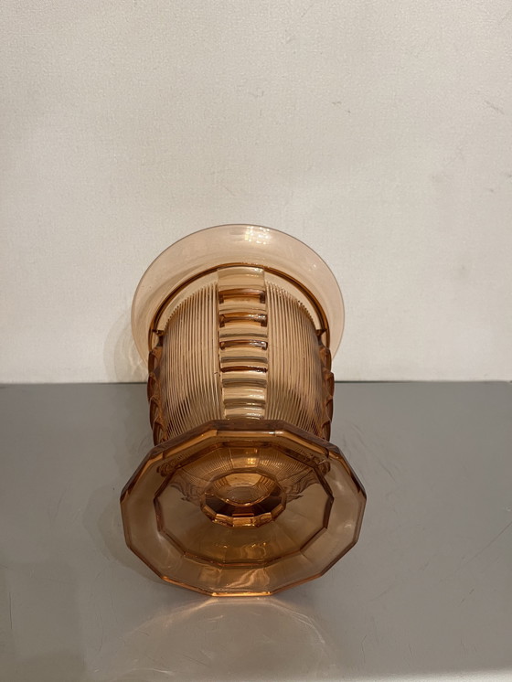 Image 1 of Vase 'Picardie' Val Saint Lambert