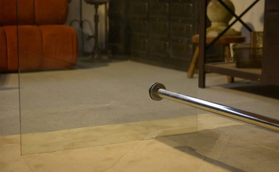 Scrivanie design in melaminico, vetro e cromo anni '80 (photo 6 of 10)