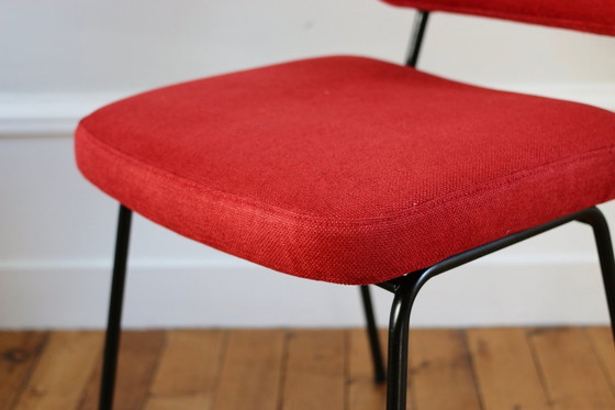 Image 1 of Série de 6 chaises moderniste vintage André Simard, Airborne 1960