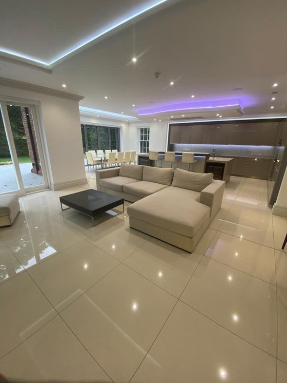 Image 1 of 1 x Esstisch aus Glas/Chrom