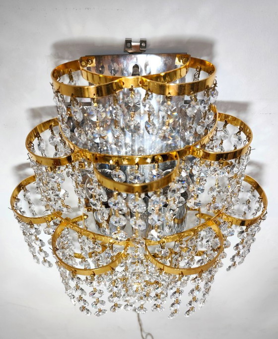 Image 1 of Applique classica in cristallo. Spagna, anni '80.