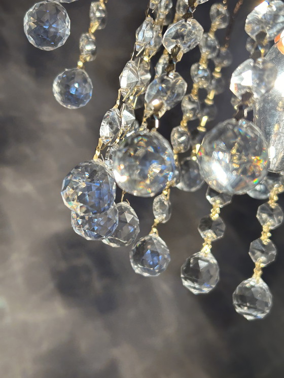 Image 1 of Lampadario a sospensione in cristallo Swarovski di marca