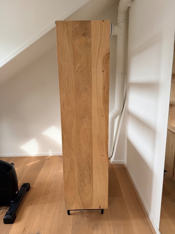 Image 1 of Massief Mango Houten Kast / Boekenkast Met Kastdeuren