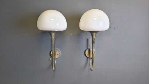 Italienische Mid-Century-Wandlampen von Goffredo Reggiani für Reggiani – 2er-Set