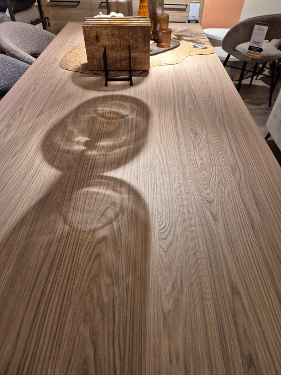 Mascaro 220x100cm melamine misty oak – Pronto Wonen, Eettafels (photo 3 of 3)