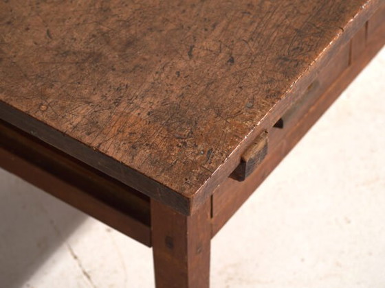 Antiker japanischer niedriger Tisch aus Holz – Japan, circa 1930 – Schreibtisch, Industrieel (photo 21 of 39)