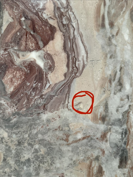 Image 1 of Vintage marble coffee table