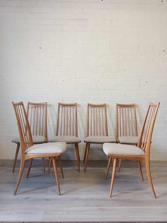 Image 1 of 6 chaises design vintage