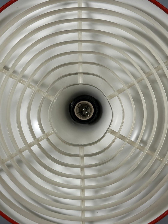 Image 1 of 60er 70er Jahre Erco Deckenlampe Deckenleuchte Kugellampe Metall Aluminium