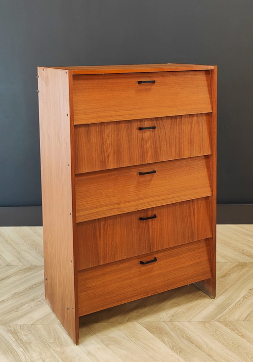 Schuhschrank aus der Mitte des Jahrhunderts
