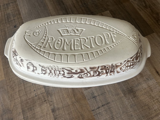 Vintage BAY Römertopf 114 - Römertopf Pesce - W-Germany Mai Usato – Accessori da cucina, Ceramic (photo 5 of 7)