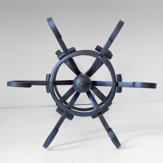 1x Perchero y paragüero antiguo de madera curvada estilo Thonet, circa 1900 – Wood (photo 13 of 14)