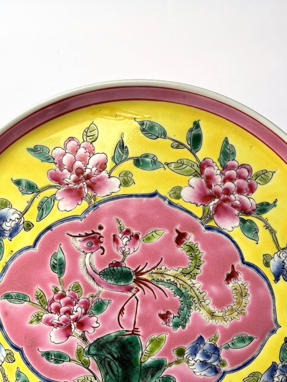 Image 1 of Decoratief bord Nyonya Peranakan Chinees porselein