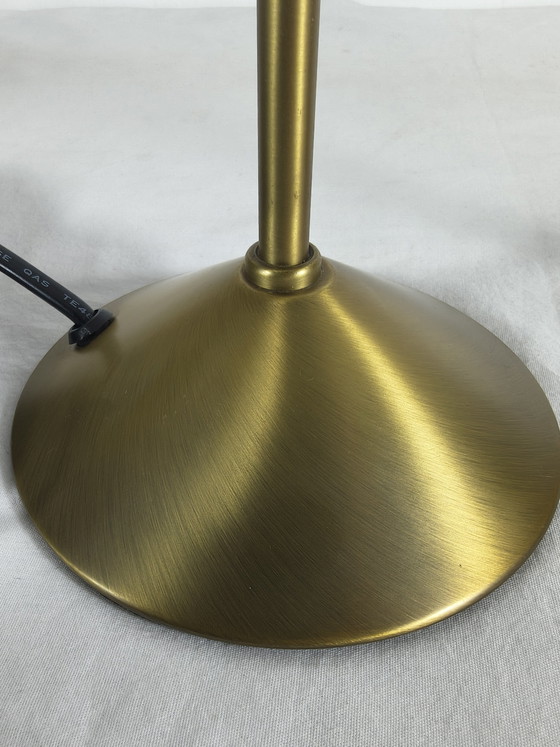 Image 1 of 2 Minimalist table lamps with alabaster glass