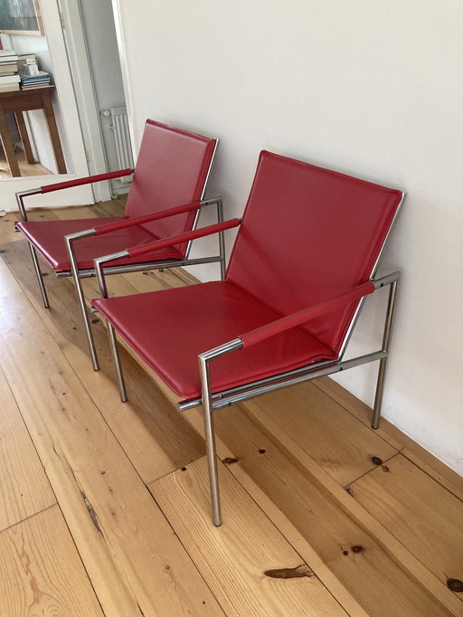 2 martin fisher SC 02 red leather
