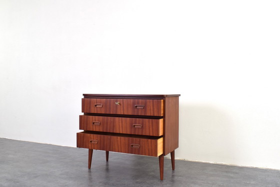 Image 1 of Mid-Century Danish Teak Chest of Drawers, 1960s.