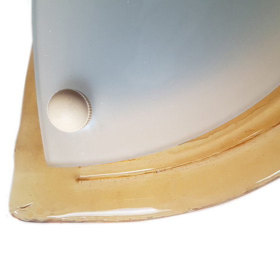 Image 1 of Lámpara de pared de cristal, Italia, 1970