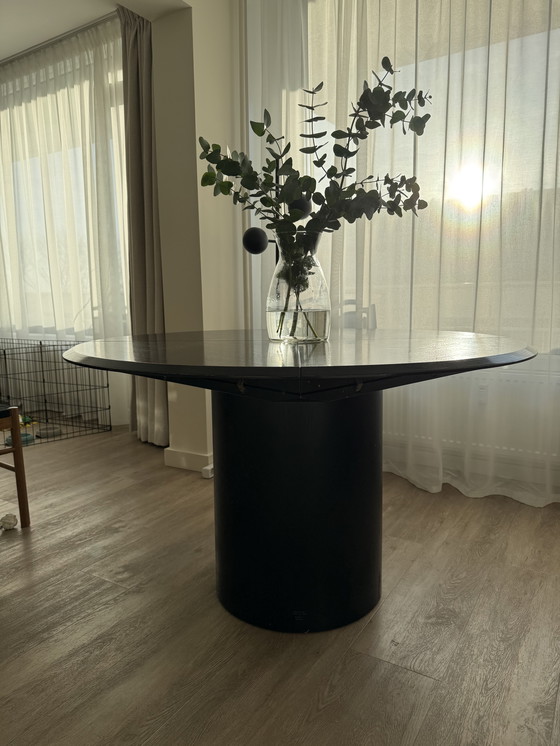 Image 1 of Table de salle à manger Quadrondo (ronde à carrée) Erwin Nagel