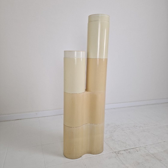 Image 1 of Pierluigi Spadolini für Kartell – Fiocco Composable Podest/Pflanzenständer, 1970er Jahre