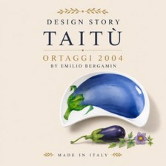 Ciotola in Porcellana Mezzaluna Taitù Ortaggi 2004 di Emilio Bergamin – TAITU', Accessori da tavola, Ceramic (photo 4 of 7)