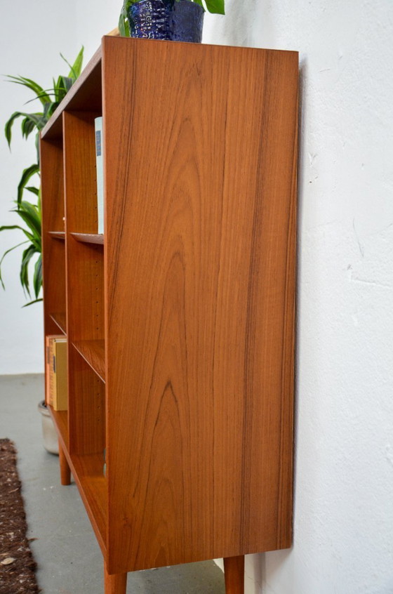 Image 1 of Vintage teak bookshelf, Danish sideboard, mid-century style
