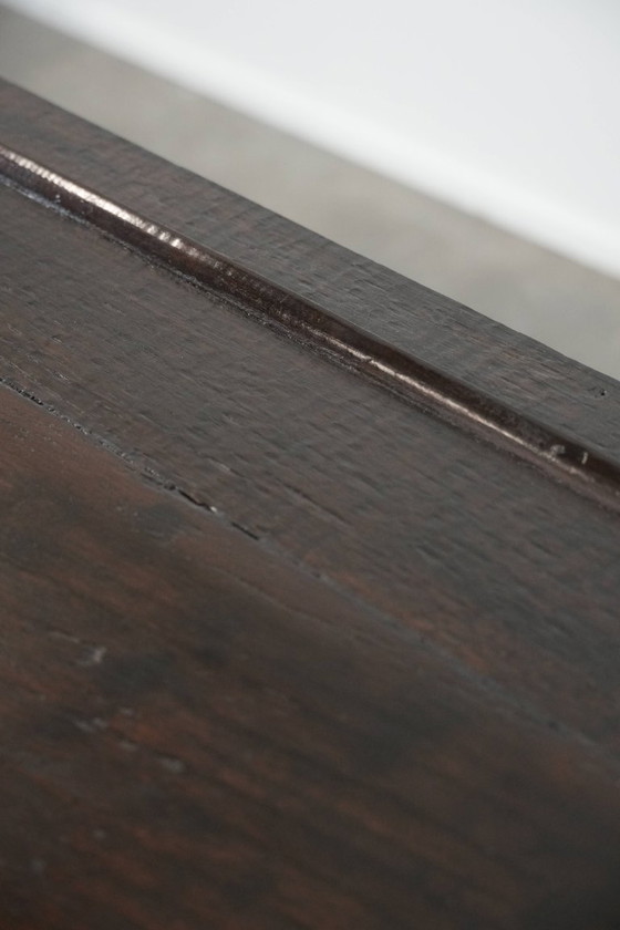 Image 1 of Antieke 18e eeuwse Engelse side table/dresser gemaakt van eikenhout 