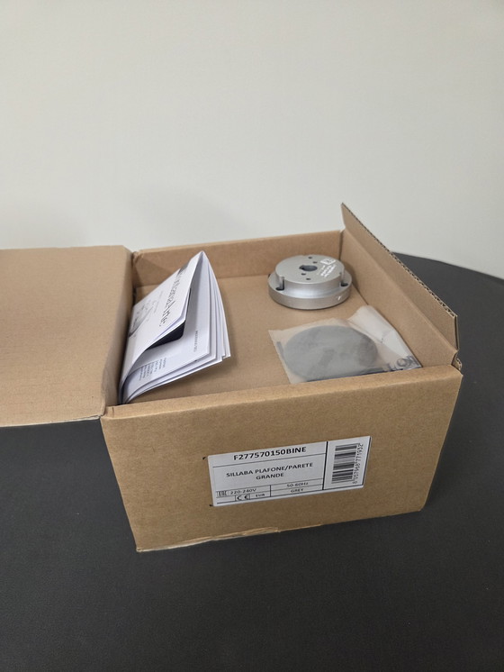 Image 1 of 3x Plafonnier/applique design Fontana Arte Sillaba Grande (neuf)