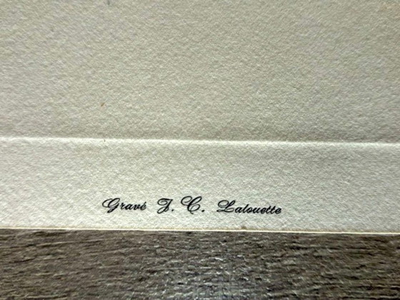 Image 1 of Lot de 2 estampes originales signées – Steinlen & J.C. Lalouette – XXe siècle