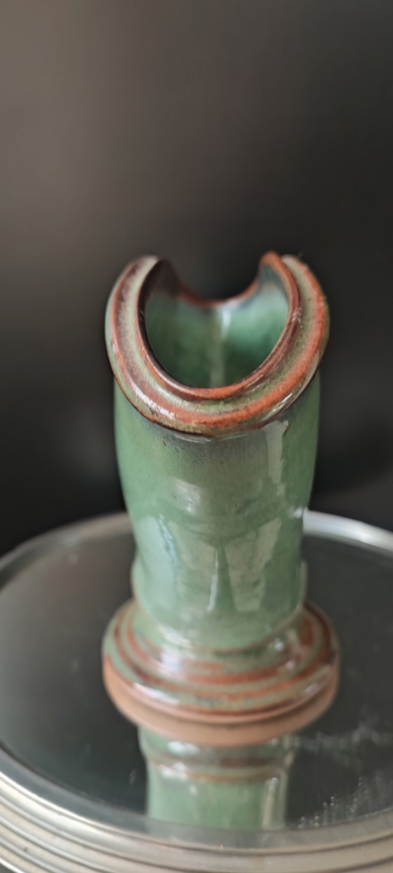 Jean-Pierre Prud'homme Openwork Stoneware Planter Vase – Jean Pierre Prud'homme, Ceramic (photo 6 of 15)