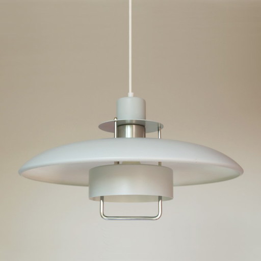 grote grijze LAMP Lyskaer Belysning Deens vintage design MCM