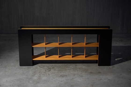 Image 1 of Libreria postmoderna di Roberto Pamio e Renato Toso per Stilwood, Italia, anni '70