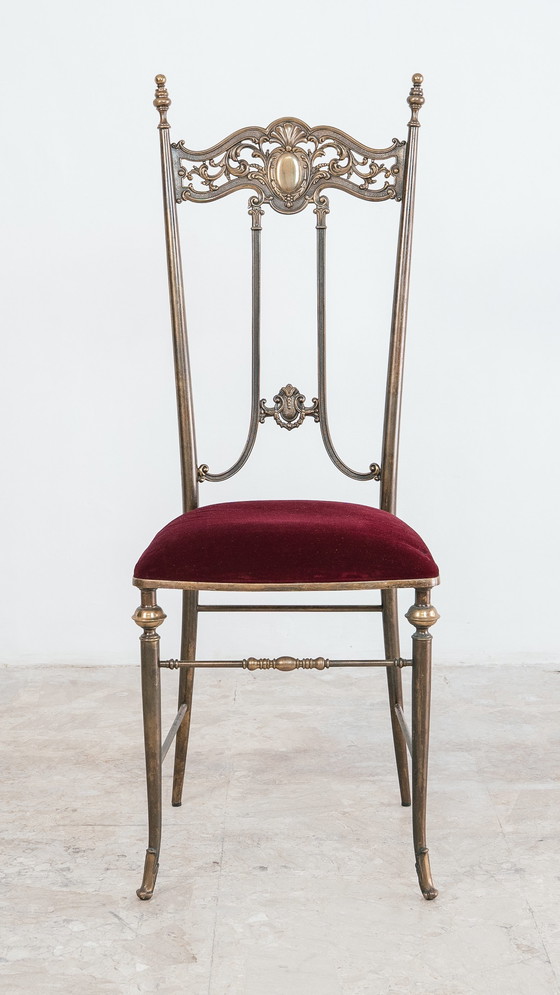 Image 1 of Ein Paar Stühle im Stil von Pier Luigi Colli aus der Mitte des 20. Jahrhunderts (1950er Jahre)