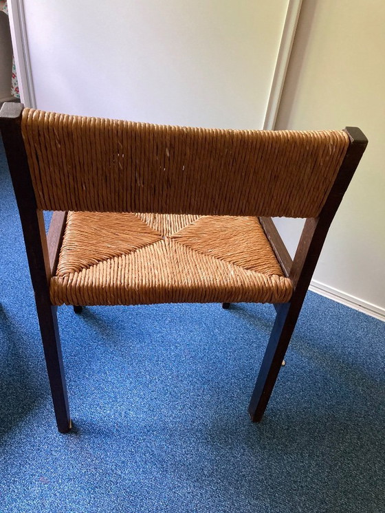 Image 1 of 3 Dining Chairs Wenge/Wicker