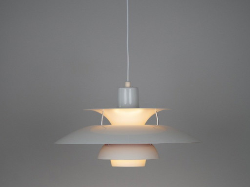 Danish PH 5 Pendant Lamp by Poul Henningsen, Louis Poulsen, 1958 – hanglampen, Aluminium (photo 2 of 9)