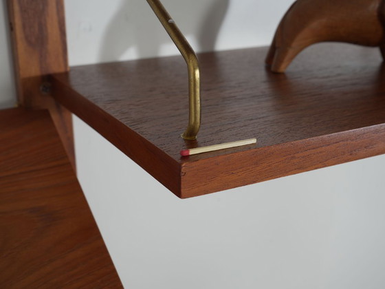 Scaffali a muro modulari Cado, Poul Cadovius, Impiallacciatura in teak, Danese, Anni '70 – Legno (photo 21 of 21)