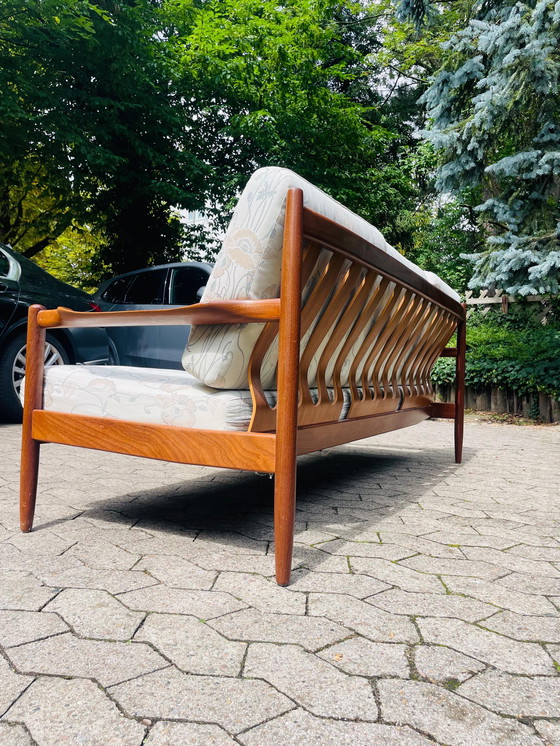 Image 1 of Sofá de 3 plazas de teca danesa de mediados de siglo