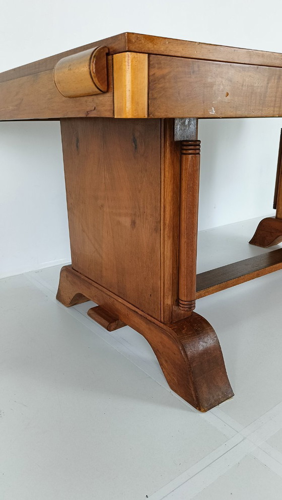 Image 1 of Great Art Deco dining table