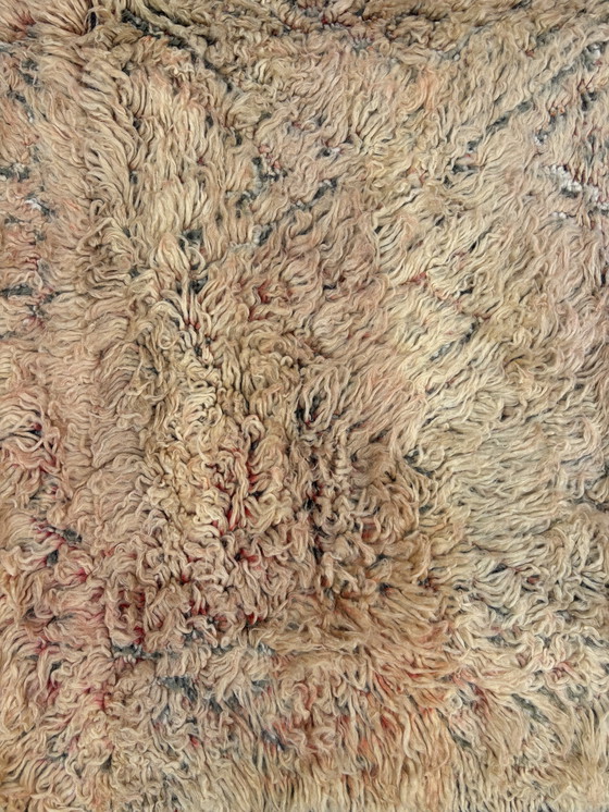 Image 1 of Marokkaans Berber Vintage Boujad Wollen Vloerkleed