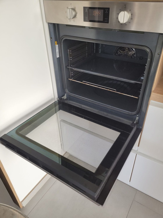 Backofen, hot point, Küchenzubehör, Metall, Glas, Schwarz (Foto 2 von 5)